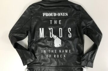 PROUD ONES THE MODS 革ジャン持ち込み刺繍加工