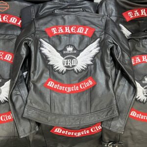 TAKEMI Motorcycle Club様　MCパッチ刺繍　ハーレーダビッドソン