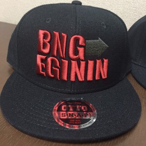 BNG EGININ キャップ 3D刺繍