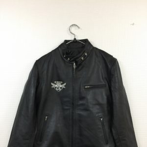 CB750CLUB様 革ジャン刺繍