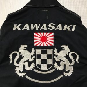 KAWASAKI オーナー様ロゴ＆マーク刺繍