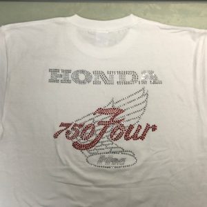 HONDA CB750 ラインストーンＴシャツ