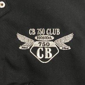 CB 750 CLUB様　スイングトップ刺繍