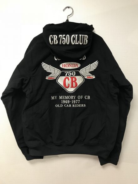 CB 750 CLUB NAGOYA様　冬用ブルゾン刺繍