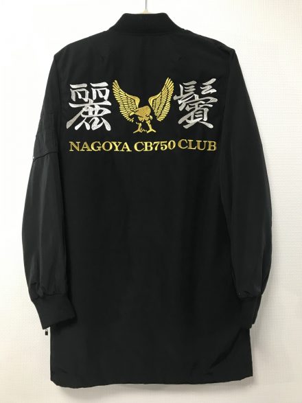 麗鬢　NAGOYA CB750 CLUB様　ロンスタ持込刺繍