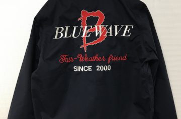 BLUE WAVE様　G2特注ブルゾンに刺繍