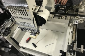 ミシンの点検、整備です！
