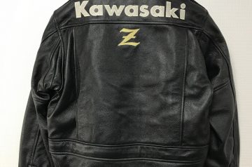 Kawasaki Z 　カドヤ革ジャン持込。