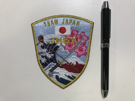 JHGA TEAM JAPAN 様　ワッペン