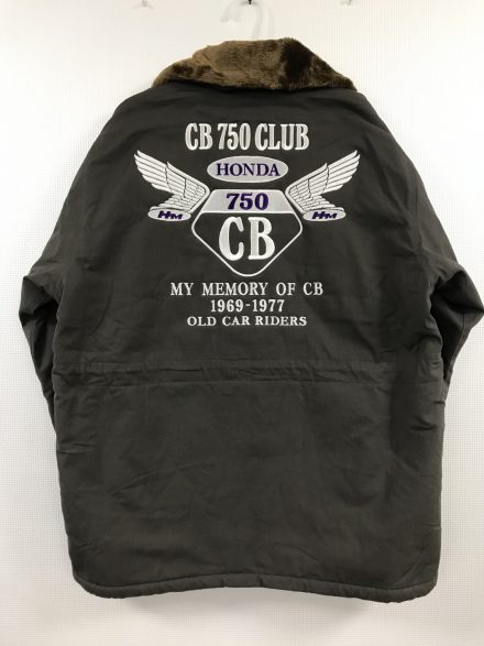 CB750CLUB NAGOYA 様　ドカジャン刺繍