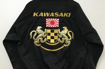 KAWASAKI 向獅子　キラキラ　旭日旗
