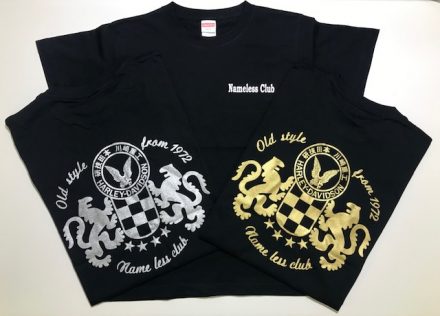 Name less club様　Ｔシャツプリント