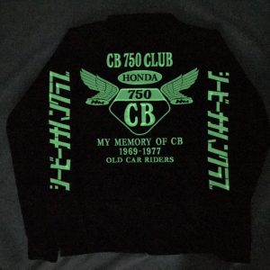 CB750CLUB NAGOYA様　蓄光糸刺繍