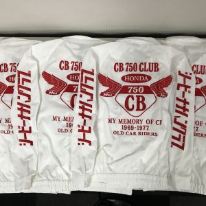 CB750CLUB様Ｇ２オリジナルスイングトップ刺繍加工