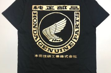 ☆純正部品！プリントＴシャツ☆