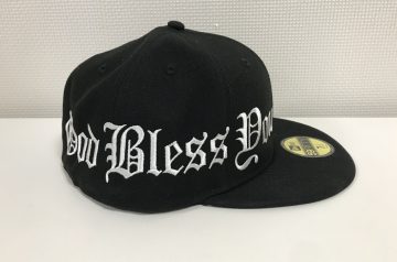 God Bless You ニューエラ　キャップ刺繍
