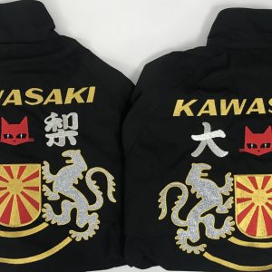 KAWASAKI☆スイングトップ☆熱圧着アップリケ！