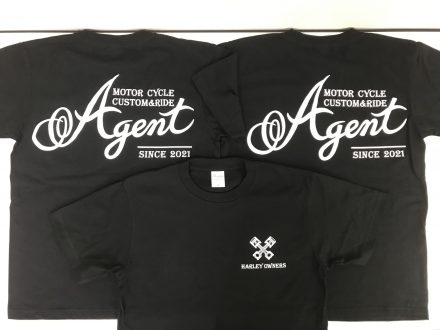 Agent　HARLEY OWNERS様　Ｔシャツプリント加工