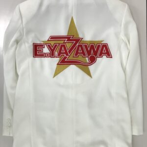E.YAZAWA 白テーラードジャケット持ち込み刺繍加工