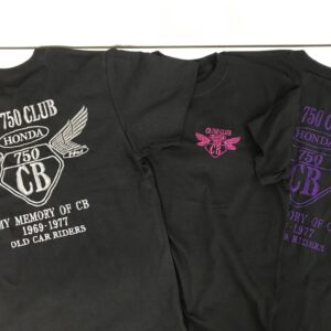 CB750CLUB NAGOYA様　Ｔシャツ　パーカ　刺繍