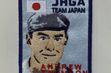 JHGA TEAM JAPANジャパンヒッコリーゴルフアソシエーション様 ワッペン作成