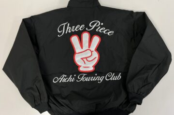Three Piece Aichi Touring Club様　チームジャンバー刺繍加工