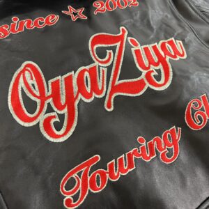OyaZiya Touring Club様　革ジャン持ち込み刺繍加工
