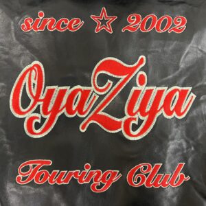 OyaZiya Touring Club様　革ジャン持ち込み刺繍加工