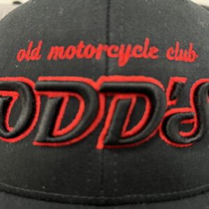 old motorcycle club ODD’S様　キャップ持ち込み３Ｄ刺繍