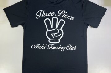Three Piece Aichi Touring Club様　Tシャツ　プリント加工