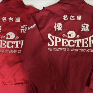 名古屋　倭寇　SPECTER様　スイングトップ持ち込み　蓄光糸刺繍加工