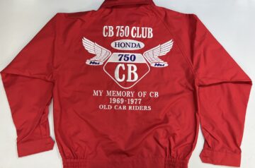 CB750CLUB NAGOYA様　スイングトップ刺繍加工