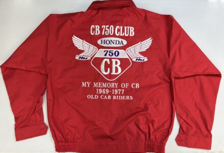 CB750CLUB NAGOYA様　スイングトップ刺繍加工