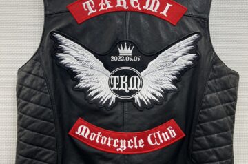 TAKEMI Motorcycle Club様　MCパッチ刺繍　ハーレーダビッドソン