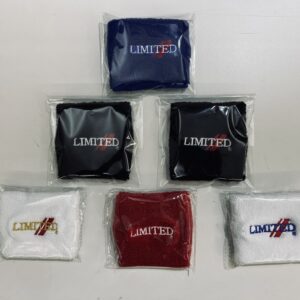 LIMITED様　リストバンド　刺繍加工