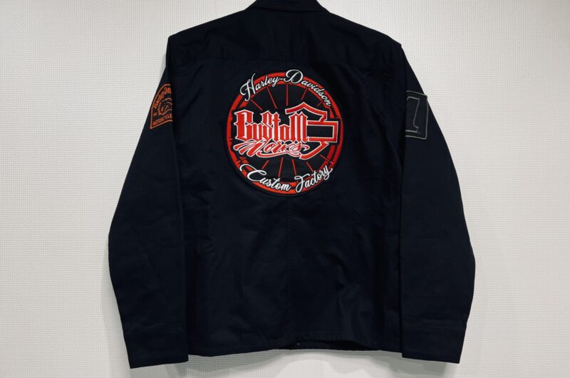 Harley-Davidson Costom Works Costom Factory 刺繍加工