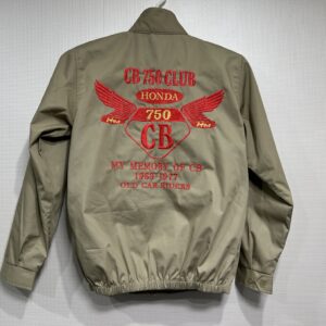 CB 750 CLUB NAGOYA G2スイングトップ刺繍加工　還暦祝い