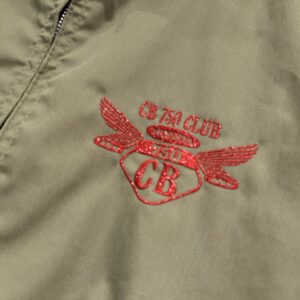 CB 750 CLUB NAGOYA G2スイングトップ刺繍加工　還暦祝い