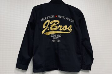 J.Bros様　スイングトップ持ち込み刺繍加工