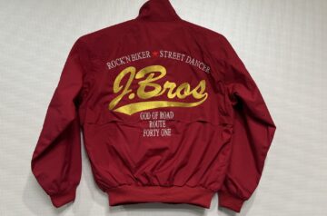 J.Bros様　スイングトップ持ち込み刺繍加工