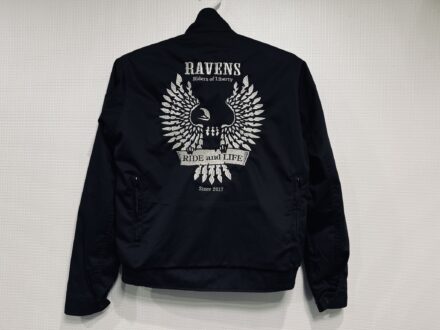 RAVENS様　カドヤジャケット持ち込み刺繍加工