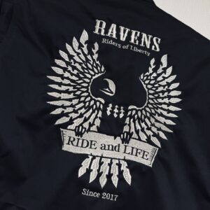 RAVENS様　カドヤジャケット持ち込み刺繍加工