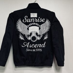 Sunrise Ascend様　Ｇ２スイングトップ　刺繍加工