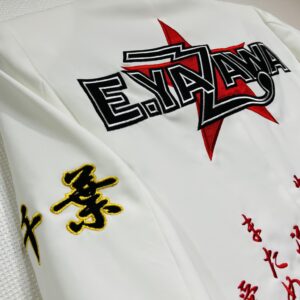 E.YAZAWA　矢沢永吉　テーラードジャケット持ち込み　刺繍加工