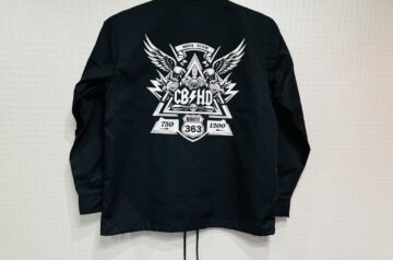 NAGAYA H Ⅱ CLUB CB750 HARLEY-DAVIDSON　シルクプリント加工