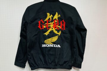 GERA 笑様　Ｇ２スイングトップ刺繍加工 HONDA KAWASAKI YAMAHA