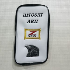 ゴルフ　キャディバッグ　刺繍加工