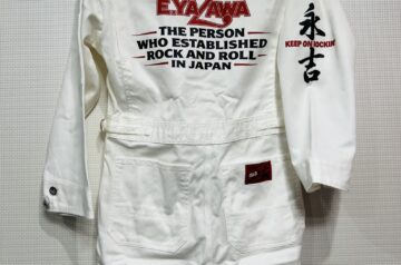 E.YAZAWA 矢沢永吉 Keep on Rocking シルクスクリーンプリント加工