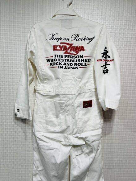 E.YAZAWA 矢沢永吉 Keep on Rocking シルクスクリーンプリント加工