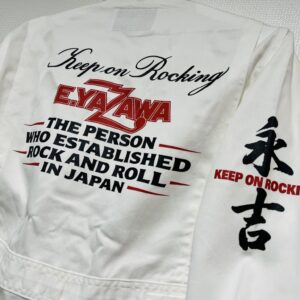E.YAZAWA 矢沢永吉 Keep on Rocking シルクスクリーンプリント加工